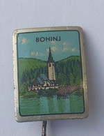 Bohinj SLOVENIA -- CLIMBING SOCIETY, MOUNTAINEERING, ALPINISM PINS BADGES P4/7 - Alpinism, Mountaineering