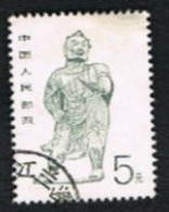 CINA  (CHINA) - SG 3565  - 1988 ART OF CHINESE GROTTOES: WARRIOR  -  USED - Used Stamps