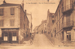 71-LE-CREUSOT- RUE DES ECOLES LA GRIMPETTE - Le Creusot