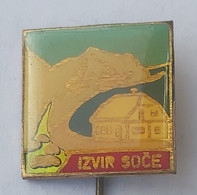 Izvir Soce  SLOVENIA -- CLIMBING SOCIETY, MOUNTAINEERING, ALPINISM PINS BADGES P4/7 - Alpinism, Mountaineering