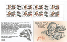 CZ 2021-1104 The Tradition Of The Czech Stamp, CZECH, BOOKLET, MNH - Neufs