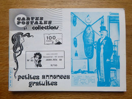 Magazine Cartes Postales Et Collections 1982 N° 83 - Manufacture De Bayeux - Le Compagnonnage - French