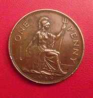 Grande-Bretagne. 1 One Penny 1938. Georges VI - Other & Unclassified