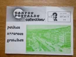 Magazine Cartes Postales Et Collections 1979 N° 69 - Radio Amateurs - Nancy - Francés