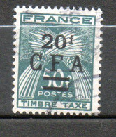 REUNION  Taxe 1962-64 N° 47 - Timbres-taxe