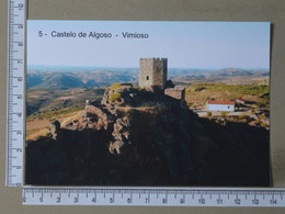 PORTUGAL - SERIE: CASTELOS DE PORTUGAL -  Nº5 ALGOSO - VIMIOSO -   2 SCANS   - (Nº40211) - Bragança