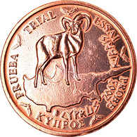 Chypre, Médaille, 5 C, Essai-Trial, 2003, Paranumismatique, SUP, Copper Plated - Essais Privés / Non-officiels