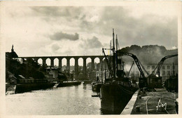 Morlaix * Le Port Et Le Viaduc * Bateau - Morlaix