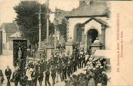 Ploudalmézeau * La Procession Des Saints * Défilé Fête Religieuse - Ploudalmézeau