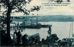 Plougastel * Le Pardon De St Jean * Arrivée Des Bateaux De Brest * Fête Religieuse - Plougastel-Daoulas