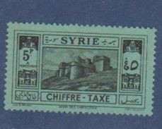 SYRIE         N°  YVERT  :   TAXE  36        NEUF AVEC  CHARNIERES      ( Ch 1877  ) - Timbres-taxe