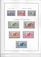 Madagascar - Collection Vendue Page Par Page - Neuf **/* Sans/avec Charnière - TB - Unused Stamps