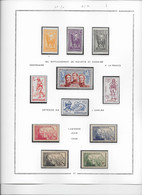 Madagascar - Collection Vendue Page Par Page - Neuf **/* Sans/avec Charnière - B/TB - Unused Stamps