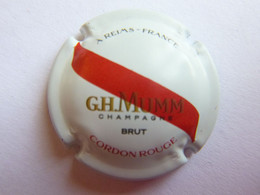 Plaque De Muselet Capsule - Champagne GH Mumm - Cordon Rouge Brut - Mumm GH