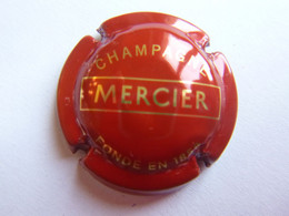 Plaque De Muselet Capsule Caps - Champagne Mercier Fondé En 1858 - Mercier