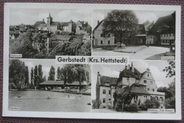 Gerbstedt (Mansfeld-Südharz) - Mehrbildkarte "Gerbstedt (Kr. Hettstedt) / Nachporto / Nachtaxiert / Nachgebühr Wien - Gerbstedt