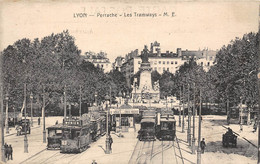69-LYON-PERRACHE- LES TRAMWAYS - Other & Unclassified