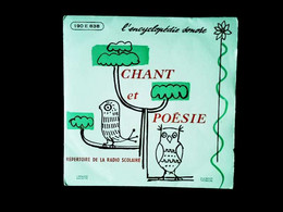 45 T Chant Et Poésie , 7 Titres - Kinderlieder