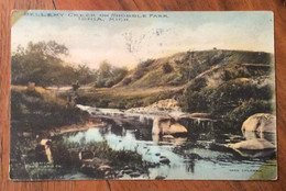 USA - IONIA,MICH. BELLEMY CREEK ON SNOBBLE FARM. - VINTAGE POST CARD IONIA MAY 9 1910 - Fall River