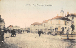 78-POISSY- ROND-POINT PLACE DE LA MAIRIE - Poissy