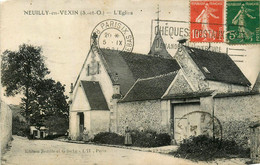 Neuilly En Vexin * Rue Et Vue Sur L'église - Andere & Zonder Classificatie