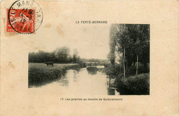 La Ferté Bernard * Les Prairies Au Moulin De Quincampoix * Passerelle Pont - La Ferte Bernard