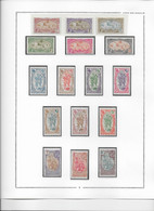 Côte Des Somalis N°67/82 - Collection Vendue Page Par Page - Neuf * Avec Charnière - TB - Unused Stamps