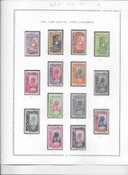 Côte Des Somalis N°83/111 - Collection Vendue Page Par Page - Neuf **/* Sans/avec Charnière - TB - Unused Stamps