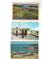 7 Different  Kingston, Ontario, Canada, FORT HENRY, 1WB, 3 Chrome, 3 4X6 Chrome Postcards, Oldest Is 1942 - Kingston
