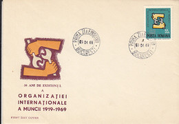 93570- JOSEPH STALIN, FAMOUS PEOPLE, COVER FDC, 1949, ROMANIA - OIT