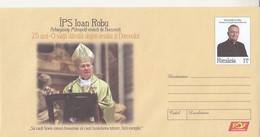 8442FM- BISHOP IOAN ROBU, CHRISTIANITY, RELIGION, COVER STATIONERY, 2020, ROMANIA - Teologi