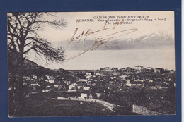 CPA Albanie Albania écrite - Albanien