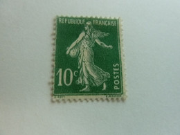 Semeuse Fond Plein - 10c - Vert - Neuf Sans Gomme - Année 1922 - - 1906-38 Sower - Cameo