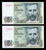 España Spain Pareja 1000 Pesetas 1979 Pick 158 Sin Serie SC UNC - [ 4] 1975-… : Juan Carlos I