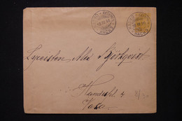FINLANDE.- Entier Postal De Kaskö En 1896 Pour Vasa - L 87497 - Entiers Postaux