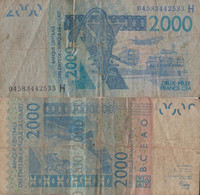 Niger / 2.000 Francs / 2003 / P-616H(a) / FI - Niger