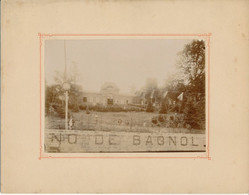 BAGNOLES DE L'ORNE, 61 - Photo Ancienne Contrecollée Sur Carton Fort - Le Casino - Lieux