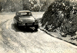 Automobile CITROEN DS 19 Victorieuse De Neyret Terramorsi Critérium Neige & Glace 1962 * Course Auto - PKW