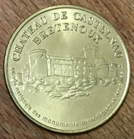 46 PRUDHOMAT CHÂTEAU DE CASTELNAU BRETENOUX MDP 1998 MÉDAILLE MONNAIE DE PARIS JETON TOURISTIQUE TOKENS MEDALS COIN - Sin Fecha