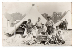 CPA 3076 - MILITARIA - Carte Photo Militaire - RCC - Un Groupe De Tankistes - Souvenir Du Camp De MAILLY - Characters