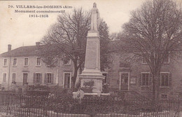 Ain - Villars-les-Dombes - Monument Commémoratif 1914-1918 - Villars-les-Dombes