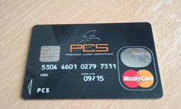 CARTE A PUCE BANCAIRE FRANCAISE PERIMEE PCS (PREPAID CASH SERVICES) !!! - Cartes Bancaires Jetables