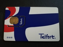 NETHERLANDS GSM SIM  CARD / TELFORT  WITH  CHIP     OLDER CARD  MINT   ** 4742** - Cartes GSM, Prépayées Et Recharges