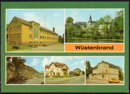 E8042 - Wüstenbrand - Diesterweg Schule Gaststätte Wüstenbrand Sportgaststätte - Bild Und Heimat Reichenbach - Hohenstein-Ernstthal