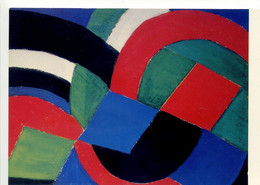 Carte Postale - SONIA DELAUNAY Rythme Couleur -Musée National Art Moderne - Malerei & Gemälde