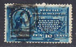 USA 1885 Special Delivery, Cancelled, Sc# E1 - Espressi & Raccomandate