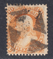 USA 1867 Cancelled, F Grill. Sc# 100 - Usados