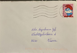 Omslag Uit België Met Zegel Nrs 3816 Used - Enveloppes