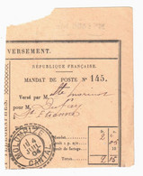 LIEUTADES Cantal Lettre Ob 1940 Recette Distrib B3 FB84 Franchise FM Retour Envoyeur Destinataire N'a Pu être Atteint - Handstempels