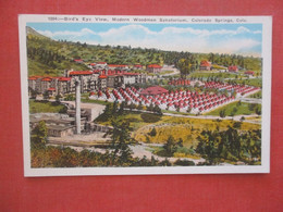 Modern Woodmen Sanatorium    Colorado > Colorado Springs    Ref 4649 - Colorado Springs